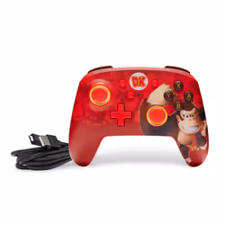 PowerA Enhanced Rosso USB Gamepad Analogico/Digitale Nintendo Switch, Nintendo Switch OLED - Vista aggiuntiva 7