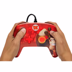PowerA Enhanced Rosso USB Gamepad Analogico/Digitale Nintendo Switch, Nintendo Switch OLED - Vista aggiuntiva 8