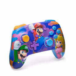 PowerA Controller Senza Fili avanzato per Nintendo Switch - Eroi con spruzzi di colore - Vista aggiuntiva 3