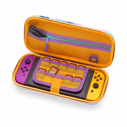 PowerA NSCS0302-01 custodia per console portatile Custodia rigida Nintendo Rete, Gomma Multicolore - Vista aggiuntiva 7