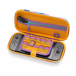 PowerA NSCS0302-01 custodia per console portatile Custodia rigida Nintendo Rete, Gomma Multicolore - Vista aggiuntiva 8