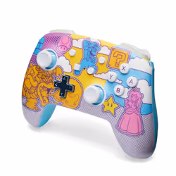 PowerA Controller Senza Fili avanzato per Nintendo Switch - Mushroom Kingdom Pop Art - Vista aggiuntiva 4