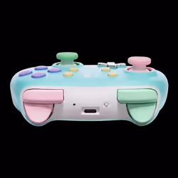 PowerA NSGP0347-01 periferica di gioco Ciano, Verde, Rosa, Viola, Giallo Bluetooth Gamepad Analogico/Digitale Nintendo Switch - Vista aggiuntiva 6