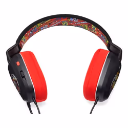 PowerA NSHS0398-01 cuffia e auricolare Cuffie Cablato A Padiglione Gaming Nero, Rosso - Vista aggiuntiva 2