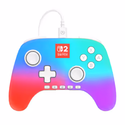 PowerA Advantage Bianco USB Gamepad Analogico/Digitale Nintendo Switch 2 - Vista aggiuntiva 2