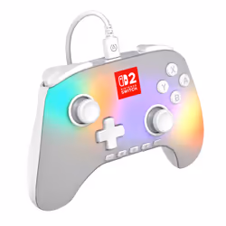 PowerA Advantage Bianco USB Gamepad Analogico/Digitale Nintendo Switch 2 - Vista aggiuntiva 3