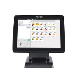 AVPos AVP-K3000B-I5-8128 terminal de paiement 38,1 cm (15") 1024 x 768 pixels Écran tactile