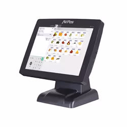 AVPos AVP-K3000B-I5-8128 terminal de paiement 38,1 cm (15") 1024 x 768 pixels Écran tactile - Vista aggiuntiva 2