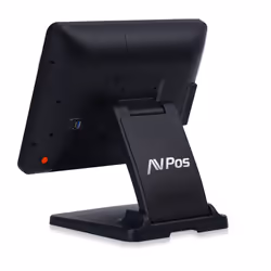 AVPos AVP-K5000B-N1-FLEX sistema POS N100 38,1 cm (15") 1024 x 768 Pixel Touch screen - Vista aggiuntiva 7