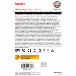 SanDisk Ultra unità flash USB 128 GB USB tipo A 3.2 Gen 1 (3.1 Gen 1) Nero - Vista aggiuntiva 7