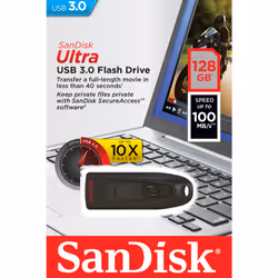 SanDisk Ultra unità flash USB 128 GB USB tipo A 3.2 Gen 1 (3.1 Gen 1) Nero - Vista aggiuntiva 8