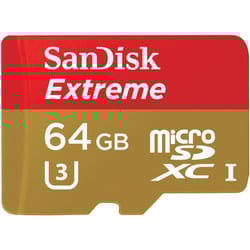 SanDisk 64GB Extreme microSDXC U3/Class 10 UHS-I Classe 10