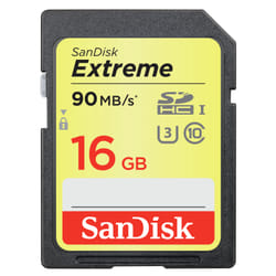 SanDisk Extreme 16GB SDHC UHS-I Classe 10