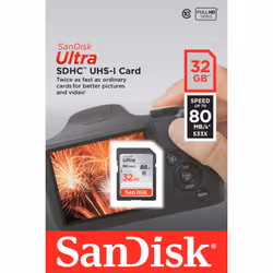 SanDisk Ultra 32 GB SDHC UHS-I Classe 10 - Vista aggiuntiva 4
