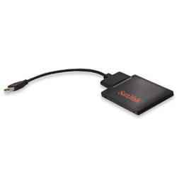 SanDisk SDSSD-UPG-G25 replicatore di porte e docking station per laptop Nero