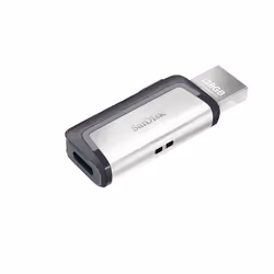 SanDisk Ultra Dual Drive USB Type-C unità flash USB 128 GB USB Type-A / USB Type-C 3.2 Gen 1 (3.1 Gen 1) Nero, Argento - Vista aggiuntiva 5