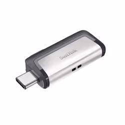 SanDisk Drive USB Ganda Ultra Tipe-C 256 GB unità flash USB USB Type-A / USB Type-C 3.2 Gen 1 (3.1 Gen 1) Grigio, Argento - Vista aggiuntiva 4
