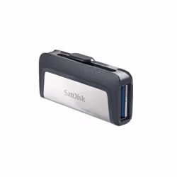 SanDisk Drive USB Ganda Ultra Tipe-C 256 GB unità flash USB USB Type-A / USB Type-C 3.2 Gen 1 (3.1 Gen 1) Grigio, Argento - Vista aggiuntiva 5
