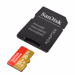 SanDisk Extreme 32 GB MicroSDHC UHS-I Classe 10 - Vista aggiuntiva 4