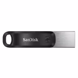 SanDisk iXpand unità flash USB 64 GB USB Type-A / Lightning 3.2 Gen 2 (3.1 Gen 2) Nero, Argento - Vista aggiuntiva 4
