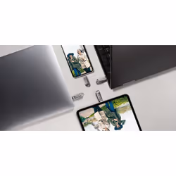SanDisk Ultra Dual Drive Luxe unità flash USB 256 GB USB Type-A / USB Type-C 3.2 Gen 1 (3.1 Gen 1) Acciaio inox - Vista aggiuntiva 8