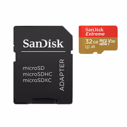 SanDisk Extreme 32 GB MicroSDXC UHS-I Classe 10 - Vista aggiuntiva 2