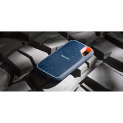 SanDisk Extreme Portable 4 TB USB tipo-C 3.2 Gen 2 (3.1 Gen 2) Blu - Vista aggiuntiva 8