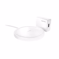 SanDisk Ixpand, Interno, AC, Carica wireless, 1,5 m, Bianco