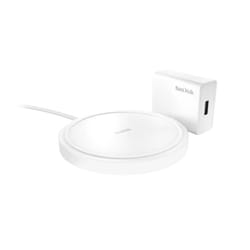 SanDisk Ixpand Cuffie, Smartphone Bianco AC Carica wireless Ricarica rapida Interno