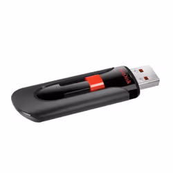 SanDisk Cruzer Glide, 32GB unità flash USB USB tipo A 2.0 Nero, Rosso - Vista aggiuntiva 3