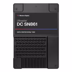 Western Digital Ultrastar DC SN861, 7,68 TB, U.2, 13700 MB/s
