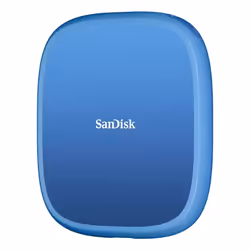 SanDisk SDSSDE62C-2T00-G25 unità esterna a stato solido 2 TB USB tipo-C 3.2 Gen 2 (3.1 Gen 2) Blu