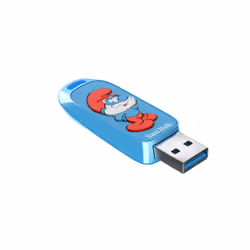 SanDisk Smurf unità flash USB 64 GB USB tipo A 3.2 Gen 1 (3.1 Gen 1) Blu - Vista aggiuntiva 2