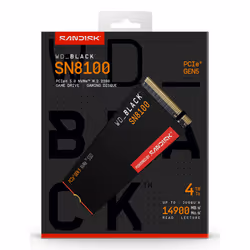 SanDisk WD_BLACK SN8100 NVMe 8 TB M.2 PCI Express 5.0 TLC 3D NAND - Vista aggiuntiva 6