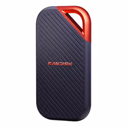 SanDisk Extreme PRO Portable SSD (V3) 2 TB USB tipo-C Blu marino, Rosso - Vista aggiuntiva 2