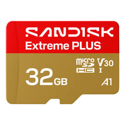 SanDisk Extreme PLUS 32 GB MicroSDHC UHS-I Classe 3