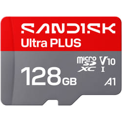 SanDisk 128GB Ultra® PLUS microSDXC™ UHS-I Card