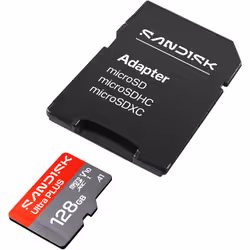 SanDisk 128GB Ultra® PLUS microSDXC™ UHS-I Card - Vista aggiuntiva 3