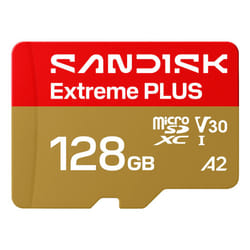 SanDisk Extreme PLUS 128 GB MicroSDXC UHS-I Classe 3