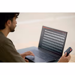 SanDisk Extreme Portable SSD (V3) 500 GB USB tipo-C USB 3.2 Gen 2x2 Rosso, Blu - Vista aggiuntiva 4