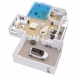 Shark RV2001EU aspirapolvere robot 0,31 L Senza sacchetto Grigio - Vista aggiuntiva 6