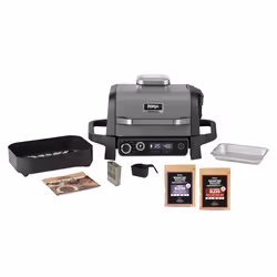 Ninja Barbecue elettrico Woodfire con affumicatore integrato OG701EU - Vista aggiuntiva 6
