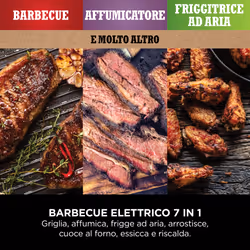Ninja Barbecue elettrico Woodfire con affumicatore integrato OG701EU - Vista aggiuntiva 7