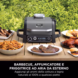 Ninja Barbecue elettrico Woodfire con affumicatore integrato OG701EU - Vista aggiuntiva 8