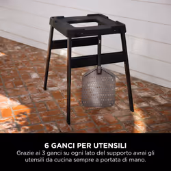 Ninja Tavola laterale e supporto regolabile Woodfire - Vista aggiuntiva 5