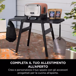 Ninja Tavola laterale e supporto regolabile Woodfire - Vista aggiuntiva 7