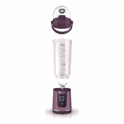Ninja BC151EUPR frullatore Frullatore portatile Viola, Trasparente
