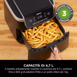 Ninja Friggitrice ad aria MAX PRO da 4,7 L AF140EU - Vista aggiuntiva 8