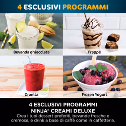 Ninja Gelatiera Creami DELUXE NC501EU - Vista aggiuntiva 7
