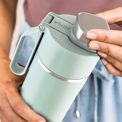 SharkNinja Thirsti Uso quotidiano, Fitness, Trekking, Sport 530 ml Plastica, Acciaio inox Colore menta - Vista aggiuntiva 6